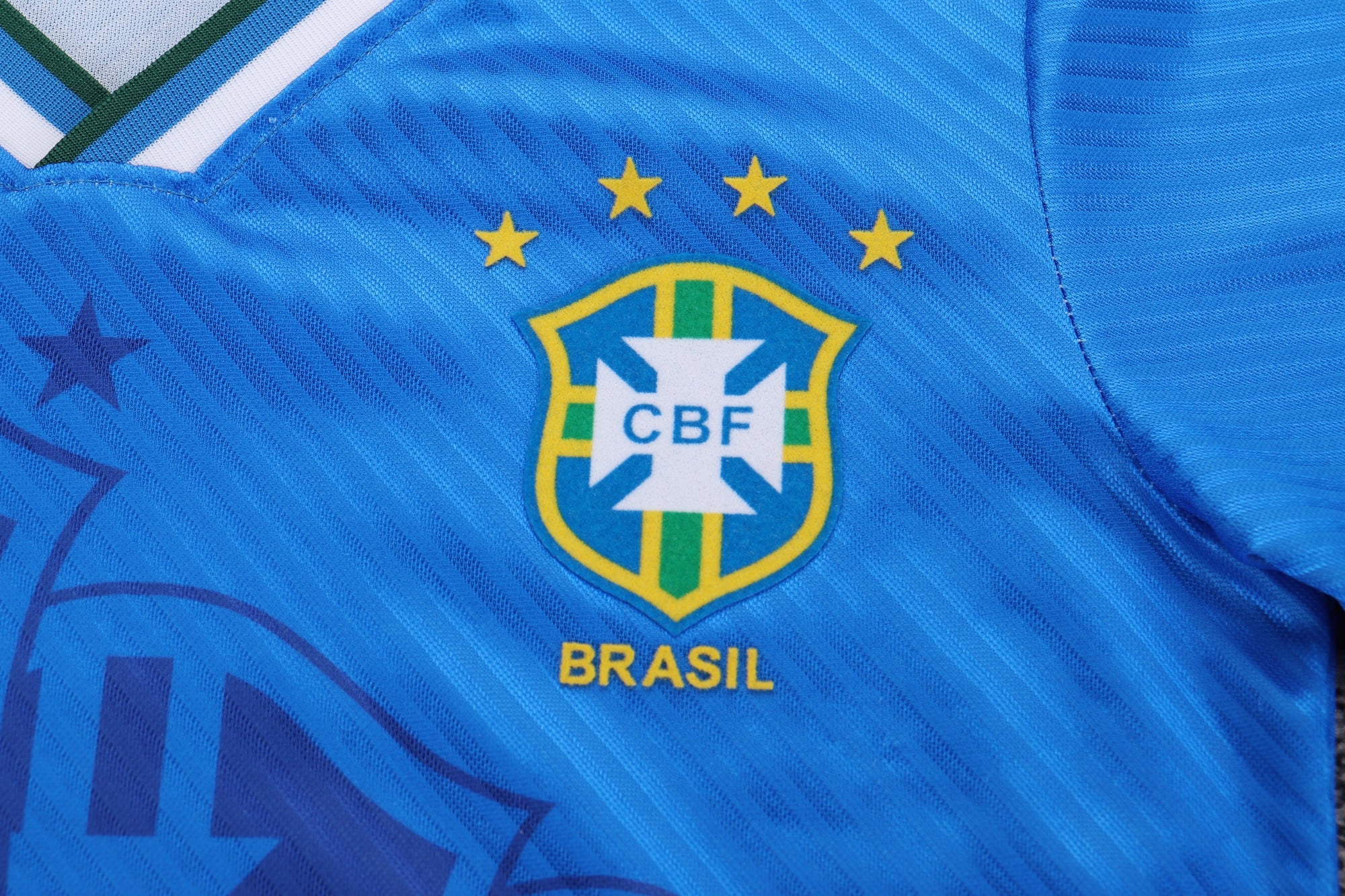 Kit Infantil Brasil Retro Away 1994 Umbro - Azul