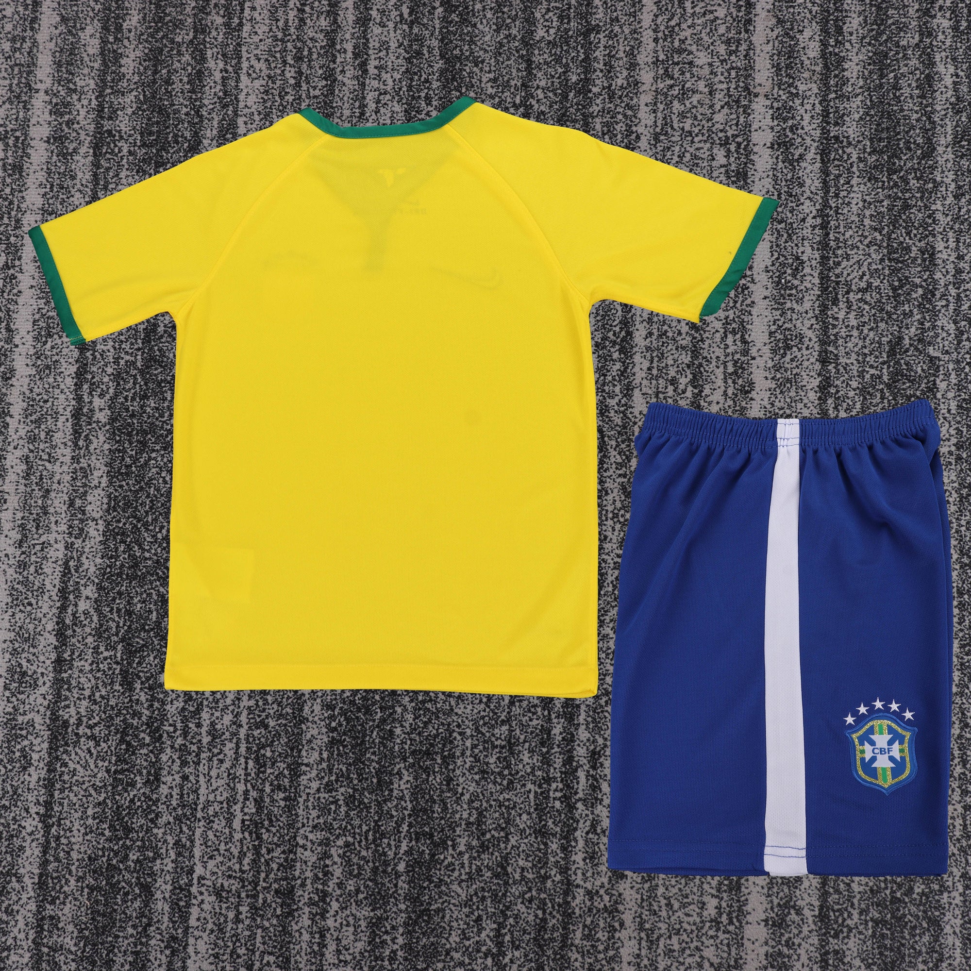 Kit Infantil Brasil Retro Home 2014 Nike - Amarela