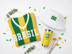 Kit Torcedora Premium Brasilize: Camisa + Copo + Chapéu