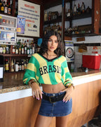 Blusa Listrada | Brasil Tricot