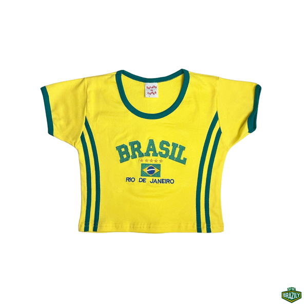 Camiseta BabyTee + Regata Cropped
