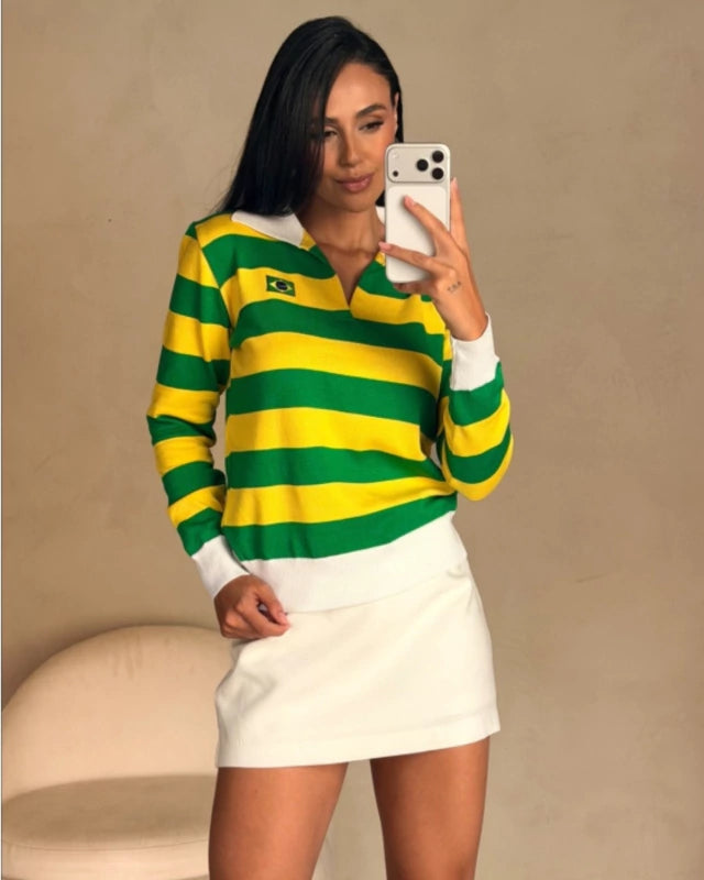 Blusa Manga Longa | Brasil Tricot