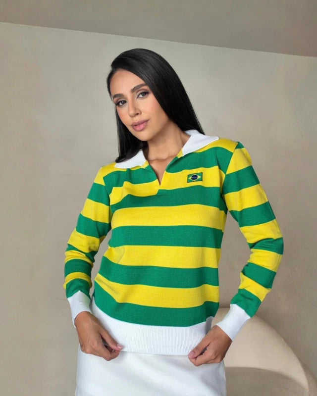 Blusa Manga Longa | Brasil Tricot