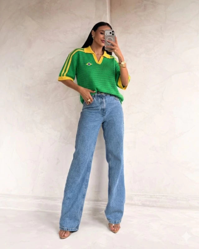 Blusa Rendada | Brasil Tricot