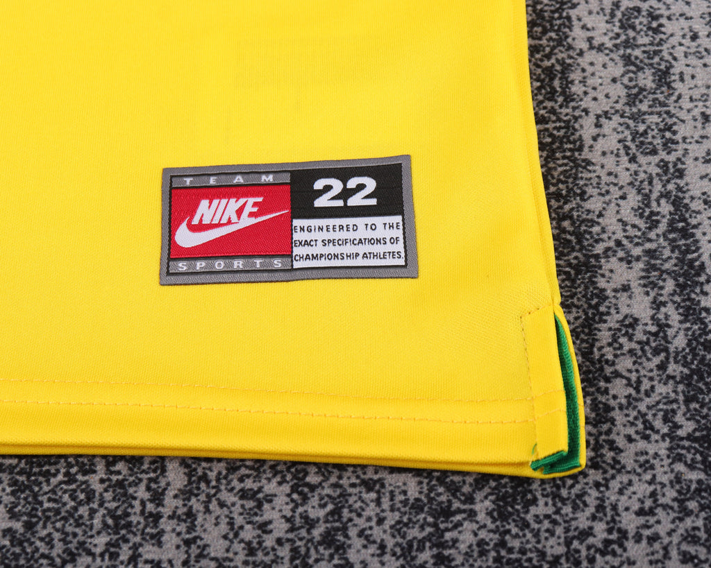 Kit Infantil Brasil Retro Home 1998 Nike - Amarela