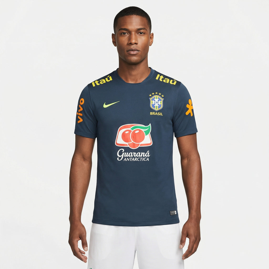 Camisa Nike Brasil Treino Torcedor Masculina