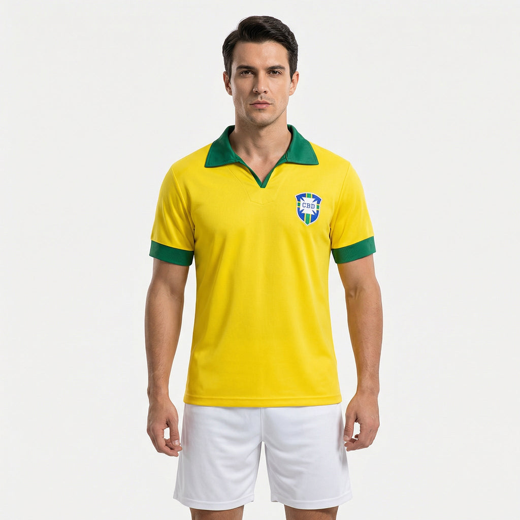 Camisa Nike Retrô Brasil 1958 Torcedor