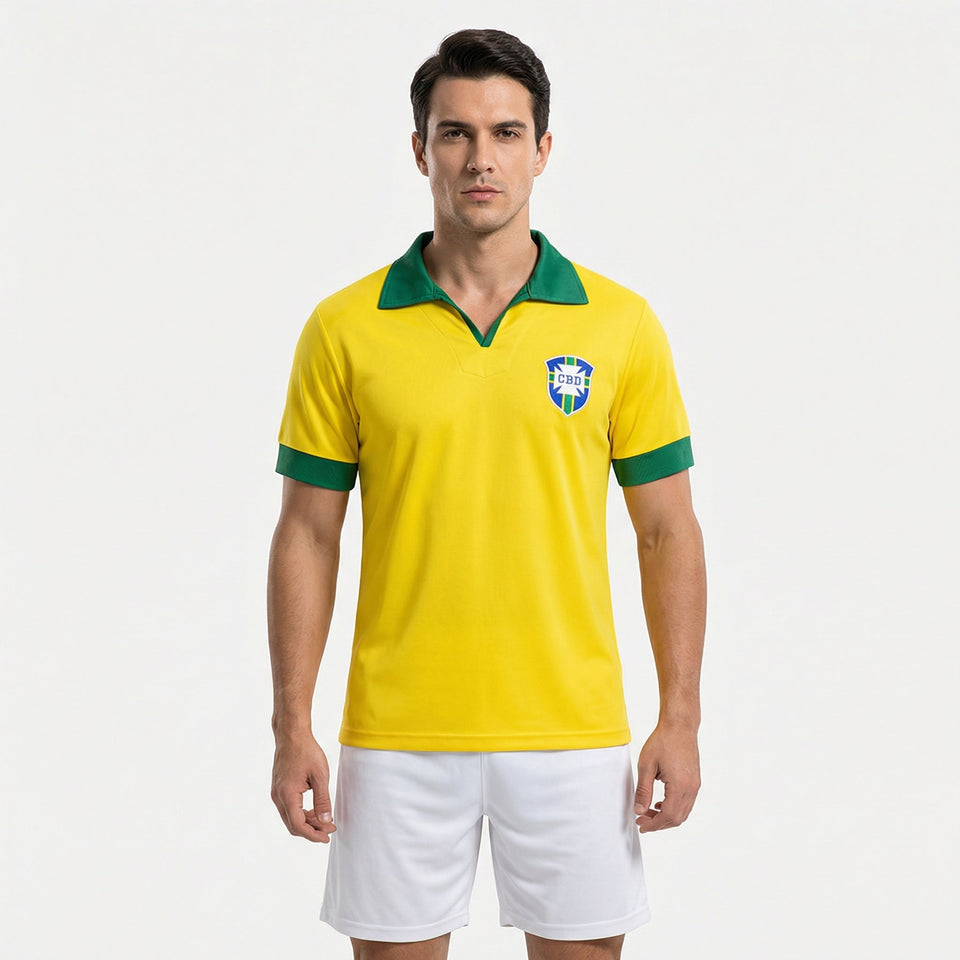 Camisa Nike Retrô Brasil 1958 Torcedor