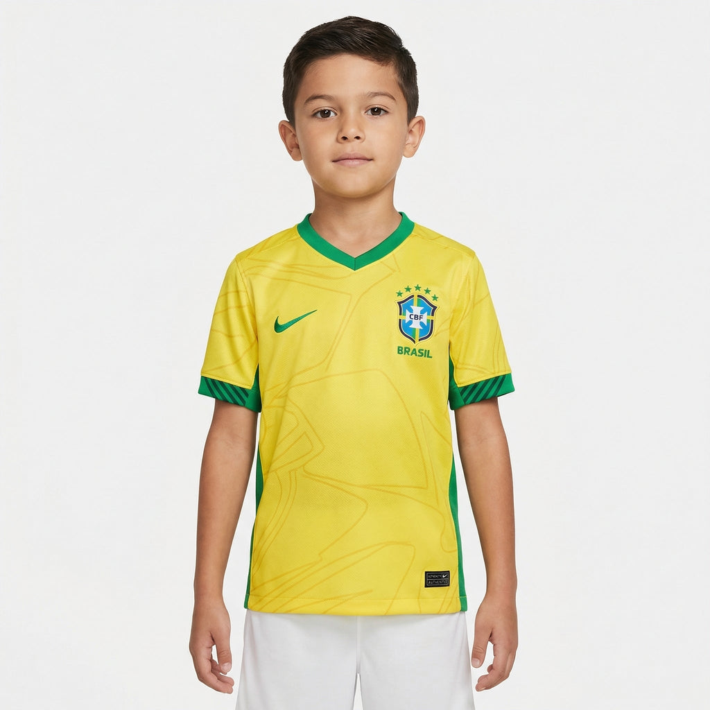 Conjunto Infantil Nike Brasil 2023/2024 II