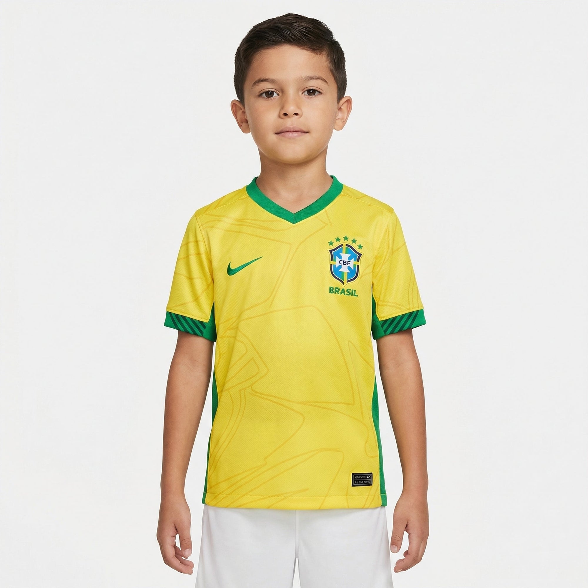 Conjunto Infantil Nike Brasil 2023/2024 II