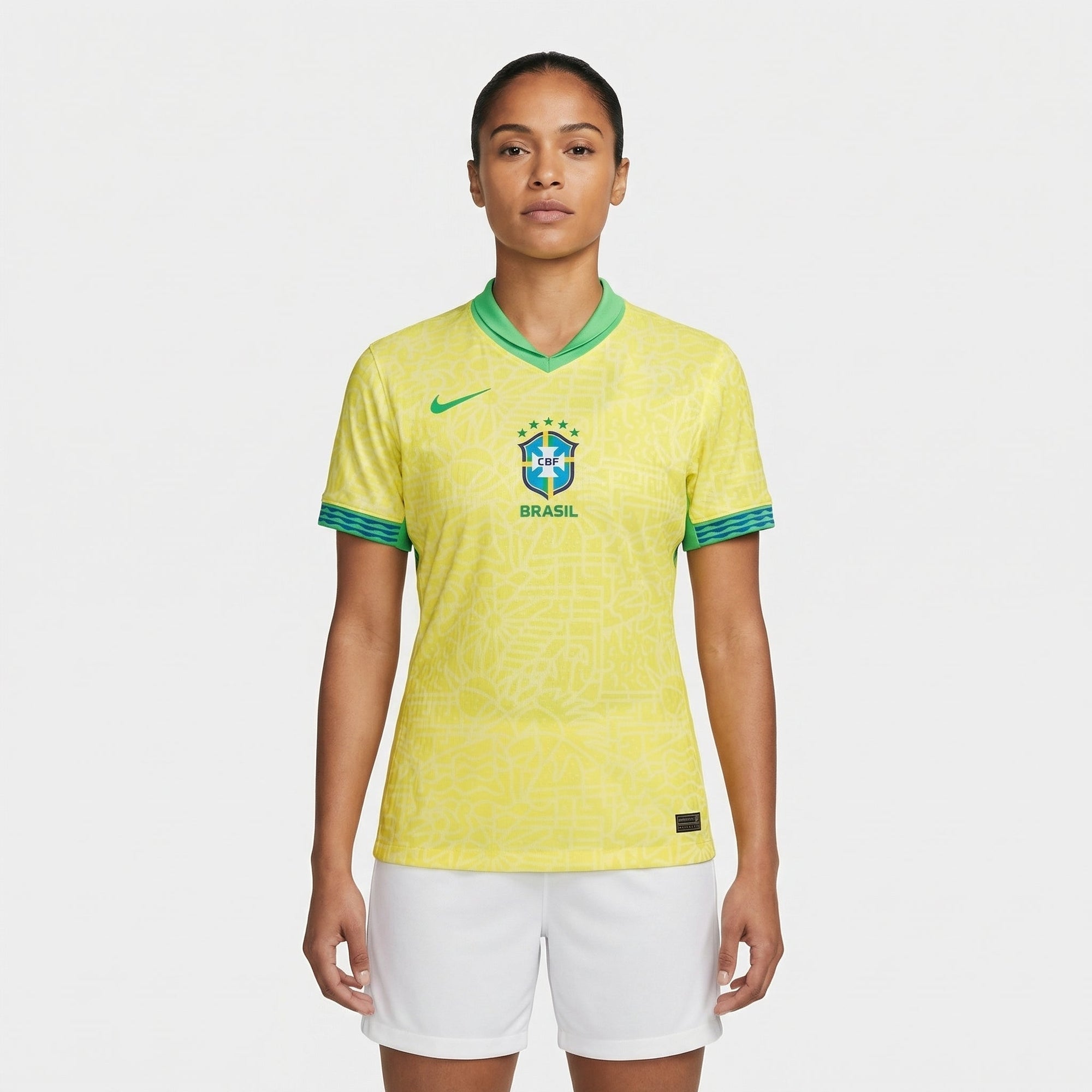 Camisa Nike Brasil Feminina 2024/2025 I Torcedor