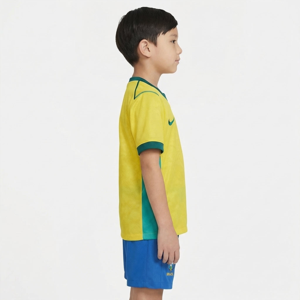 Conjunto Infantil Nike Brasil 2026 I Copa do Mundo