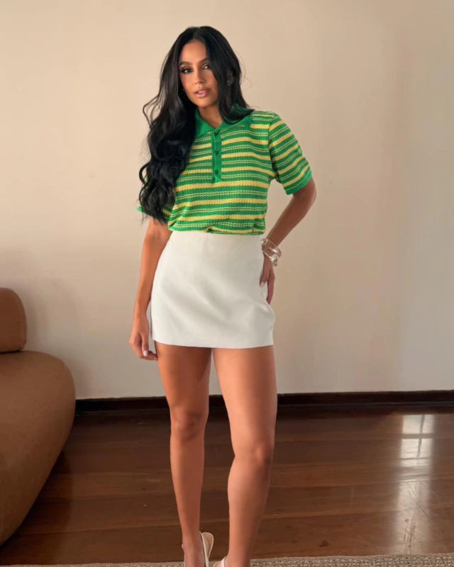 Polo Listras Tricot | Brasil